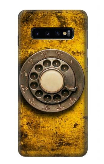 S4107 Retro Rotary Phone Dial Vintage Hülle Schutzhülle Taschen für Samsung Galaxy S10