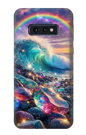 S4084 Rainbow Ocean Wave Fantasy Hülle Schutzhülle Taschen für Samsung Galaxy S10e