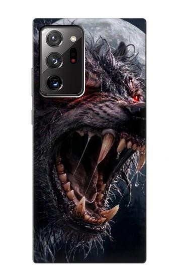 S4094 Wolf Moonlight Fantasy Art Hülle Schutzhülle Taschen für Samsung Galaxy Note 20 Ultra, Ultra 5G