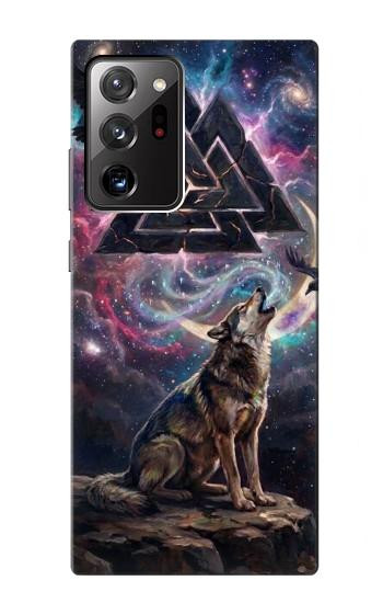 S4110 Mystic Wolf Ancient Symbol Artwork Hülle Schutzhülle Taschen für Samsung Galaxy Note 20 Ultra, Ultra 5G