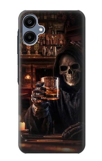 S4102 Vintage Skull Tavern Artwork Hülle Schutzhülle Taschen für Samsung Galaxy A06