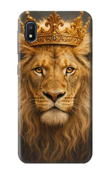 S4093 Royal Lion Portrait Artwork Hülle Schutzhülle Taschen für Samsung Galaxy A10e
