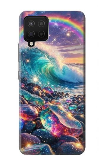 S4084 Rainbow Ocean Wave Fantasy Hülle Schutzhülle Taschen für Samsung Galaxy A12