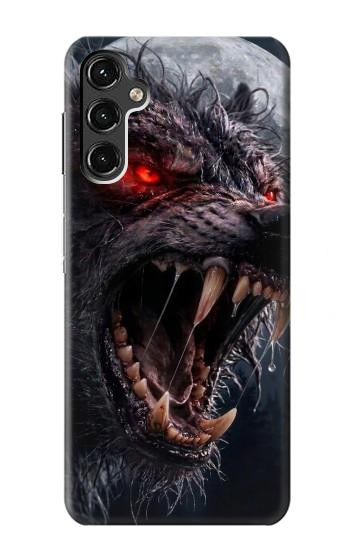 S4094 Wolf Moonlight Fantasy Art Hülle Schutzhülle Taschen für Samsung Galaxy A14 5G