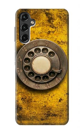 S4107 Retro Rotary Phone Dial Vintage Hülle Schutzhülle Taschen für Samsung Galaxy A14 5G