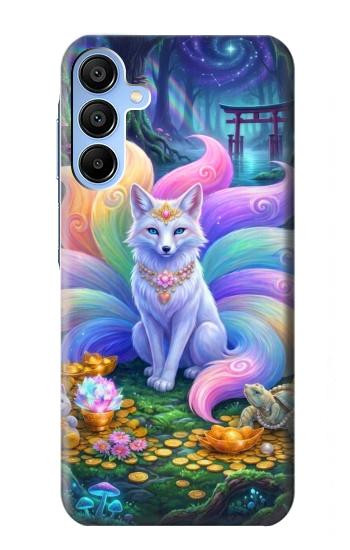 S4088 Fantasy Fox Spirit Magical Artwork Hülle Schutzhülle Taschen für Samsung Galaxy A15 5G