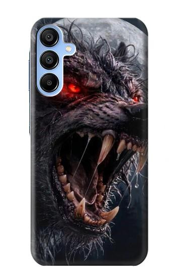 S4094 Wolf Moonlight Fantasy Art Hülle Schutzhülle Taschen für Samsung Galaxy A15 5G
