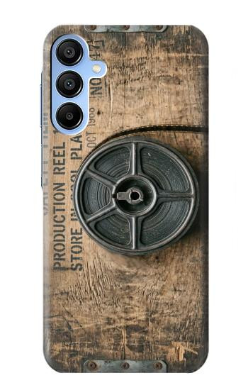 S4108 Vintage Camera Film Reel Artwork Hülle Schutzhülle Taschen für Samsung Galaxy A15 5G