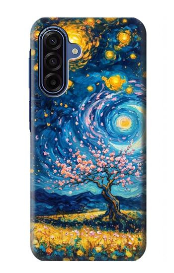 S4081 Dreamy Spiral Galaxy Night Sky Art Hülle Schutzhülle Taschen für Samsung Galaxy A17