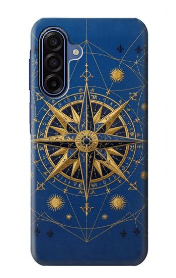 S4086 Nautical Compass Maritime Design Hülle Schutzhülle Taschen für Samsung Galaxy A17