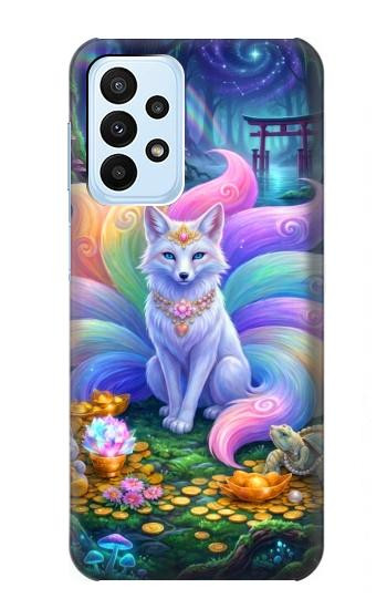 S4088 Fantasy Fox Spirit Magical Artwork Hülle Schutzhülle Taschen für Samsung Galaxy A23