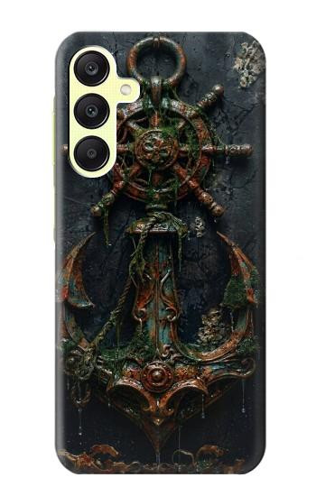 S4106 Vintage Maritime Anchor Helm Art Hülle Schutzhülle Taschen für Samsung Galaxy A25 5G