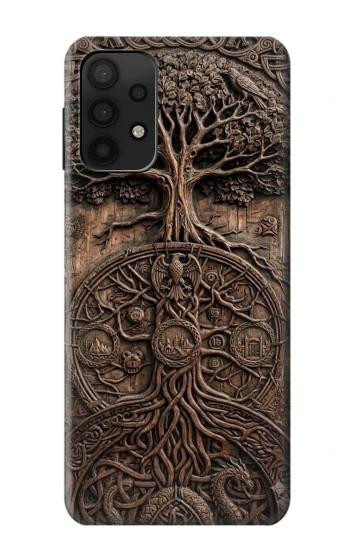 S4103 Ancient Tree Of Life Symbol Art Hülle Schutzhülle Taschen für Samsung Galaxy A32 5G
