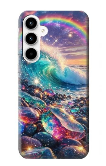 S4084 Rainbow Ocean Wave Fantasy Hülle Schutzhülle Taschen für Samsung Galaxy A35 5G