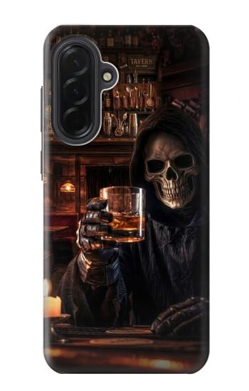 S4102 Vintage Skull Tavern Artwork Hülle Schutzhülle Taschen für Samsung Galaxy A36