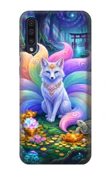 S4088 Fantasy Fox Spirit Magical Artwork Hülle Schutzhülle Taschen für Samsung Galaxy A50