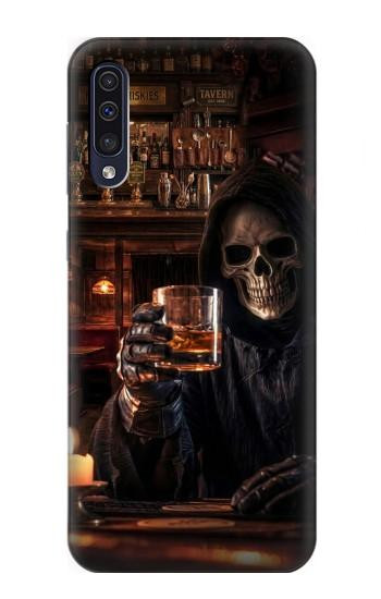 S4102 Vintage Skull Tavern Artwork Hülle Schutzhülle Taschen für Samsung Galaxy A50