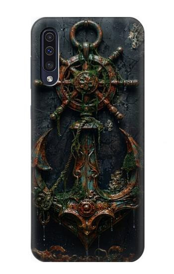 S4106 Vintage Maritime Anchor Helm Art Hülle Schutzhülle Taschen für Samsung Galaxy A50