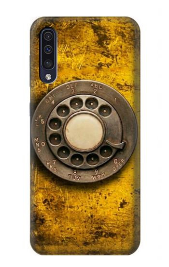 S4107 Retro Rotary Phone Dial Vintage Hülle Schutzhülle Taschen für Samsung Galaxy A50