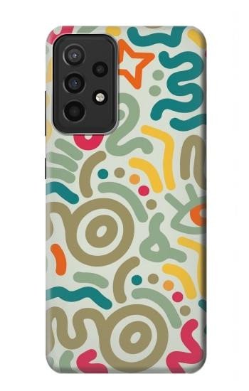 S4078 Abstract Colorful Doodle Pattern Hülle Schutzhülle Taschen für Samsung Galaxy A52s 5G