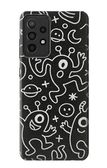 S4101 Cute Cartoon Monster Pattern Hülle Schutzhülle Taschen für Samsung Galaxy A52s 5G