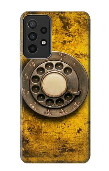 S4107 Retro Rotary Phone Dial Vintage Hülle Schutzhülle Taschen für Samsung Galaxy A52s 5G