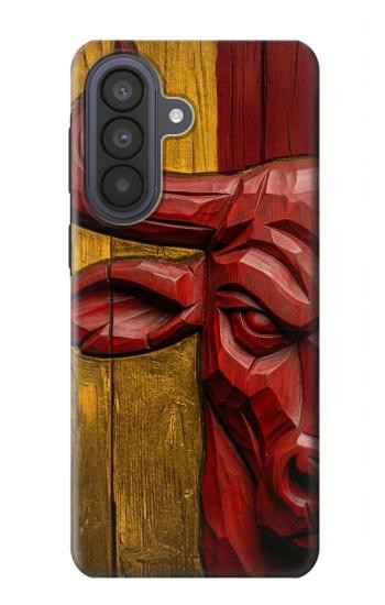 S4098 Span Bull Carved Artwork Hülle Schutzhülle Taschen für Samsung Galaxy A57