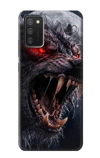 S4094 Wolf Moonlight Fantasy Art Hülle Schutzhülle Taschen für Samsung Galaxy A03S