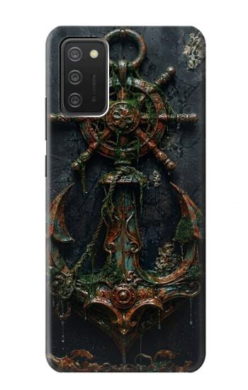 S4106 Vintage Maritime Anchor Helm Art Hülle Schutzhülle Taschen für Samsung Galaxy A03S