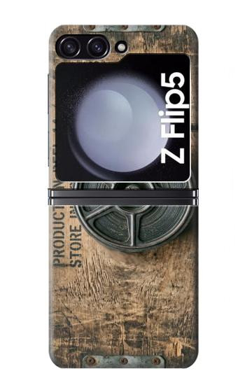 S4108 Vintage Camera Film Reel Artwork Hülle Schutzhülle Taschen für Samsung Galaxy Z Flip 5