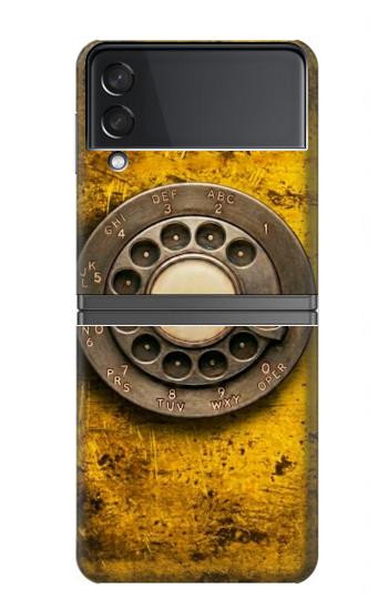 S4107 Retro Rotary Phone Dial Vintage Hülle Schutzhülle Taschen für Samsung Galaxy Z Flip 4