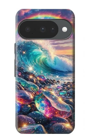 S4084 Rainbow Ocean Wave Fantasy Hülle Schutzhülle Taschen für Google Pixel 10, 10 Pro
