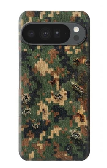 S4091 Green Digital Camouflage Pattern Hülle Schutzhülle Taschen für Google Pixel 10 Pro XL