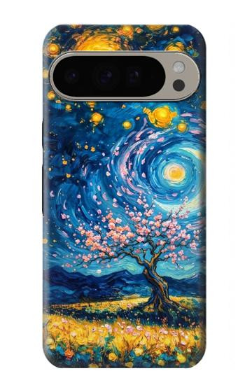 S4081 Dreamy Spiral Galaxy Night Sky Art Hülle Schutzhülle Taschen für Google Pixel 9 Pro XL
