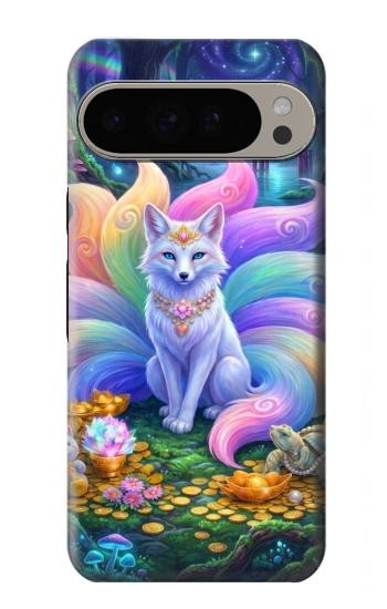 S4088 Fantasy Fox Spirit Magical Artwork Hülle Schutzhülle Taschen für Google Pixel 9 Pro XL