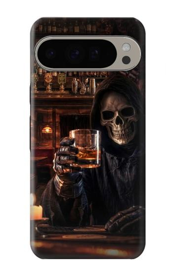 S4102 Vintage Skull Tavern Artwork Hülle Schutzhülle Taschen für Google Pixel 9 Pro XL