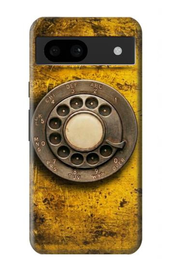 S4107 Retro Rotary Phone Dial Vintage Hülle Schutzhülle Taschen für Google Pixel 8a