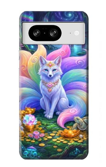 S4088 Fantasy Fox Spirit Magical Artwork Hülle Schutzhülle Taschen für Google Pixel 8
