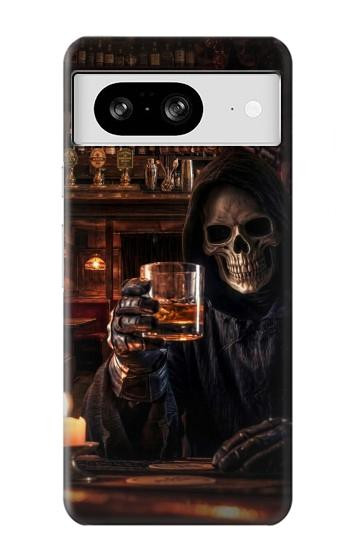 S4102 Vintage Skull Tavern Artwork Hülle Schutzhülle Taschen für Google Pixel 8