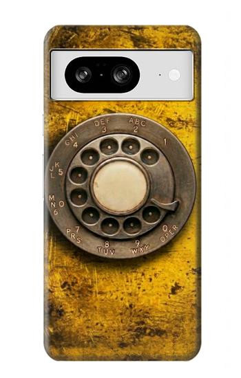 S4107 Retro Rotary Phone Dial Vintage Hülle Schutzhülle Taschen für Google Pixel 8
