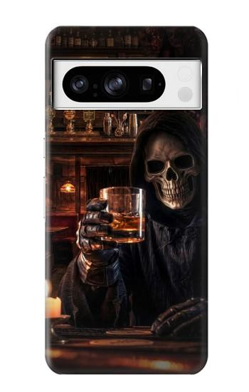 S4102 Vintage Skull Tavern Artwork Hülle Schutzhülle Taschen für Google Pixel 8 pro