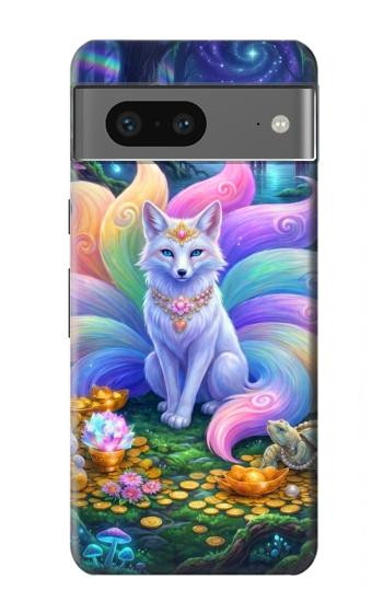 S4088 Fantasy Fox Spirit Magical Artwork Hülle Schutzhülle Taschen für Google Pixel 7a