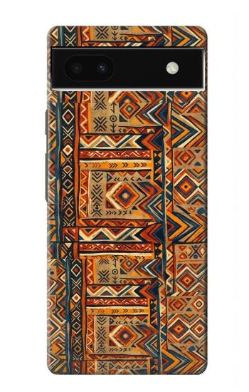 S4079 Tribal Geometric Ethnic Pattern Hülle Schutzhülle Taschen für Google Pixel 6a