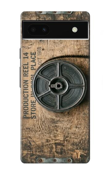 S4108 Vintage Camera Film Reel Artwork Hülle Schutzhülle Taschen für Google Pixel 6a