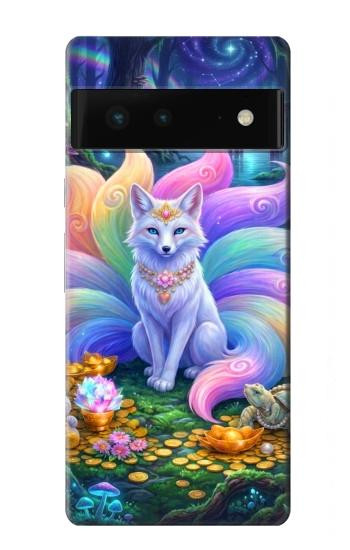 S4088 Fantasy Fox Spirit Magical Artwork Hülle Schutzhülle Taschen für Google Pixel 6