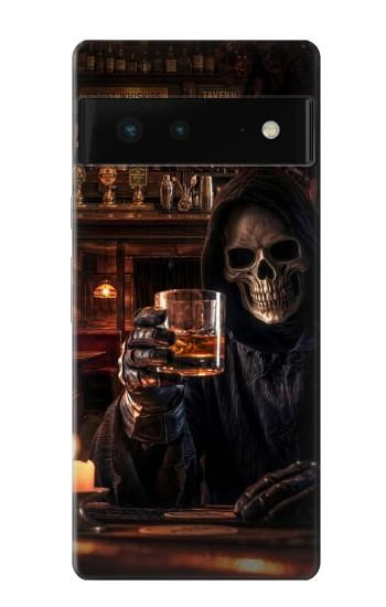 S4102 Vintage Skull Tavern Artwork Hülle Schutzhülle Taschen für Google Pixel 6
