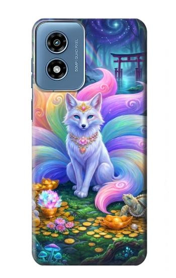 S4088 Fantasy Fox Spirit Magical Artwork Hülle Schutzhülle Taschen für Motorola Moto G Play 4G (2024)