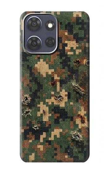 S4091 Green Digital Camouflage Pattern Hülle Schutzhülle Taschen für Motorola Moto G Power (2025,2026)