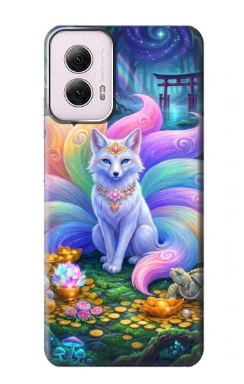 S4088 Fantasy Fox Spirit Magical Artwork Hülle Schutzhülle Taschen für Motorola Moto G Power 5G (2024)