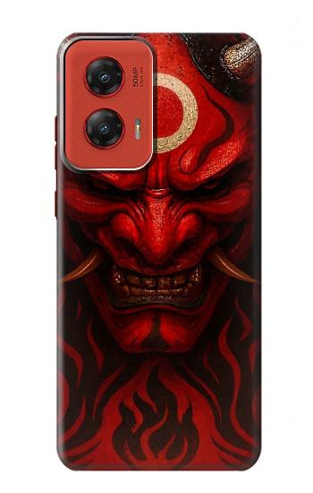 S4099 Mystic Red Demon Illustration Hülle Schutzhülle Taschen für Motorola Moto G Stylus 5G (2024)
